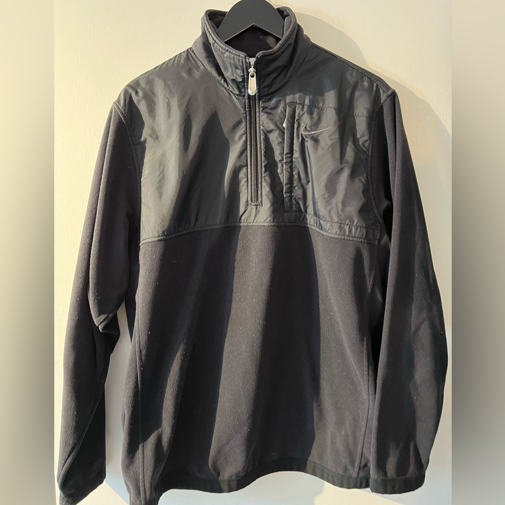 Nike pull over half zip up sweater Size Large